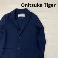 Onitsuka Tiger テーラードジャケット 紺 ネイビー系 Lのサムネイル