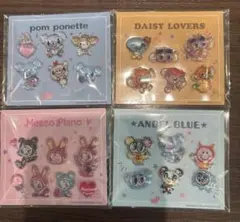 ナルミヤキャラクターズ　オリジナルぷっくりシール　全4種コンプリートセット限定