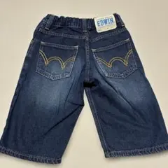 エドウィン　キッズデニムハーフパンツ　140
