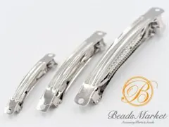 S-139【計18個】＊バレッタ ヘアクリップ＊58㎜＆78㎜＆99㎜ 3サイズ