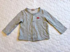 miki HOUSE グレー カーディガン F