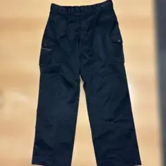 ワークマン WM BEST 180°開脚綿混 カーゴパンツ ネイビー 紺