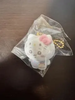 ちいかわ サンリオコラボ フロッキーチャーム ちいかわ キティちゃん