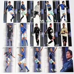 サッカー日本代表オフィシャルカード15種セット☆2003年スペシャルエディション