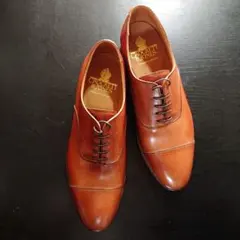 Crockett & Jones ストレートチップ ドレスシューズ レザーソールのサムネイル