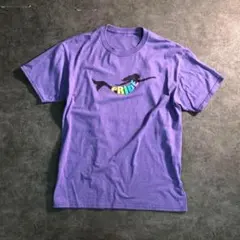 【ヴィンテージ】マーメイド プリントTシャツ 半袖 紫 古着used SM9