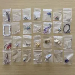 アクセサリーセット 30点 ビーズ・金属素材