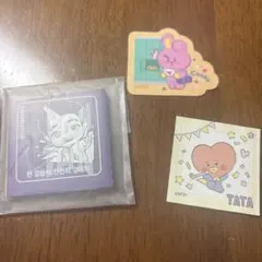 BT21 Cooky シール tiny tan シール