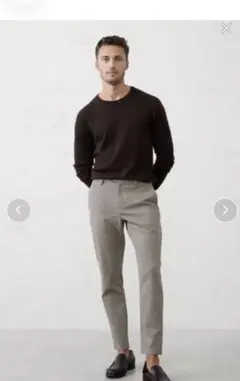 BANANA REPUBLIC グレイソンスリムテーパード アンクルパンツ 32
