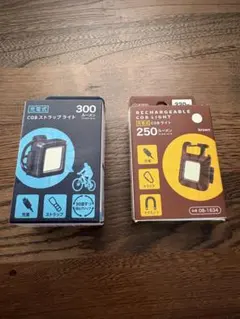 充電式 COB ストラップライト 300、250ルーメンのサムネイル