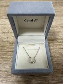Canal 4℃ 馬蹄モチーフ ネックレス シルバー