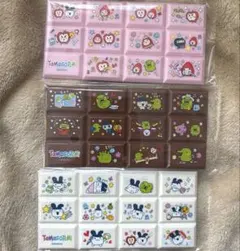 たまごっち　チョコブロックシール　みみっち　くちぱっち　いちごっち　りんごっち