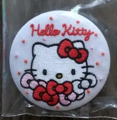 ハローキティ シークレット刺繍缶バッジ サンリオ シークレット レアデザイン