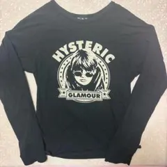 HYSTERIC GLAMOUR ブラック長袖Tシャツ S y2k グランジ