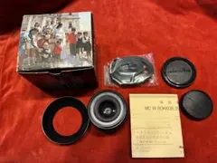 新品　未使用　MINOLTA MC W.ROKKOR 35mm F2.8 単焦点