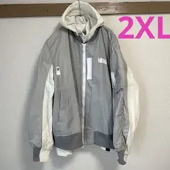 希少　2XL Sacai&NIKE MA-1 コラボ ビッグ　ジャケット