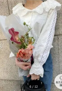 【新品】one after another　Sygne　コットンブラウス