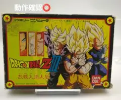 【動作確認⭕️】ドラゴンボールZ III 烈戦人造人間(箱説明書付)