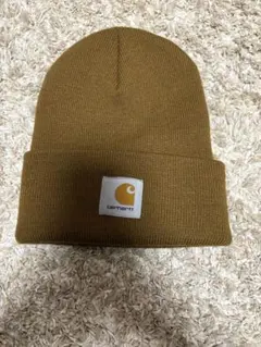 carhartt ブラウン ニット帽