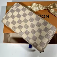 ルイヴィトン ダミエ アズール ジッピーウォレット 長財布 N60019