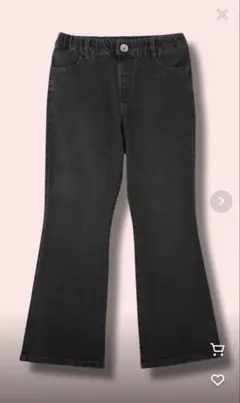 マックハウス フレアデニムパンツ キッズ用 140cm MacHouse 低身長のサムネイル