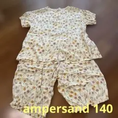 さくらんぼコットンパジャマ上下セット 140cm
