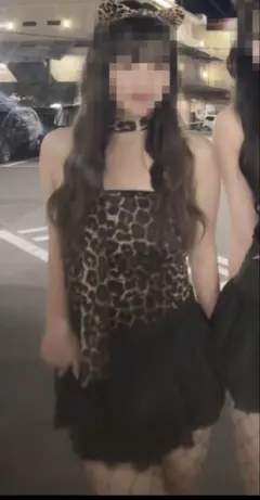 ヒョウ柄 ハロウィンコスプレセット