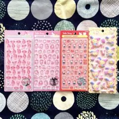 マイメロディ キティ ウサハナ ボンボンドロップシール マシュマロシール 正規品