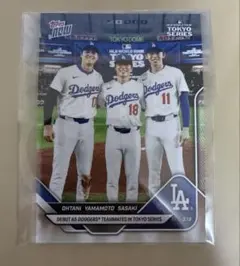 大谷翔平 山本由伸 佐々木朗希 Topps NOW