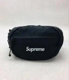 Supreme ブラック ウエストポーチ