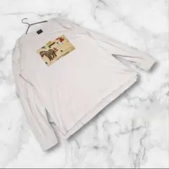 大きいサイズ✨【ポールスミス】（XXL）ロングスリーブTシャツ プリント 綿