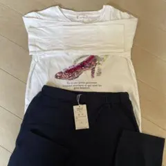 ROPÉ PICNIC KIDS コムサパンツセット 150 美品　パンツ未使用