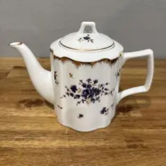 NARUMI ティーポット 花柄 金彩 陶器