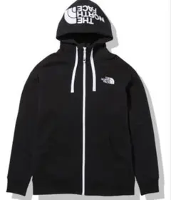 THE NORTH FACE ブラックパーカー フルジップ