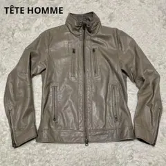 2026年最新】TETE HOMME メンズ シングルライダースの人気アイテム