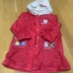 ハローキティ レインコート 赤