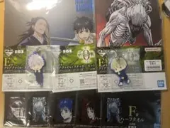 呪術廻戦 一番くじ　アクリルチャーム　シール　クリアファイル　ラバーチャーム