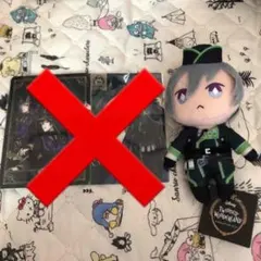 ツイステ EX ぬい ぬいぐるみ 寮服 シルバー アクリルカード