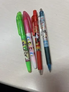 ディズニーマーカーボールペン4本セット