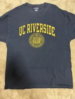 Champion UC RIVERSIDE カレッジTシャツ ネイビーのサムネイル