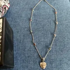 4550 GUCCI グッチ アラベスク ハート シルバー925 ネックレス - メルカリ