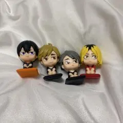 【time sale】ハイキュー!! ぷちざぶマスコット　4種類セット