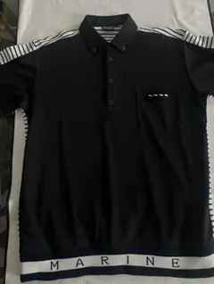 muta MARINE ポロシャツ ネイビー ベージュ 4 - メルカリ