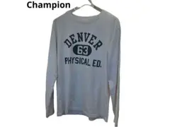 チャンピオン　Champion　カレッジロゴ　ロンT　Lサイズ