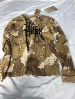 STUSSY 迷彩 ロングスリーブTシャツ
