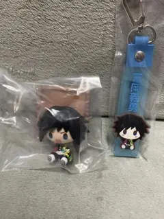 一番くじ 鬼滅の刃 冨岡義勇 ちょこのっこ チャーム セット