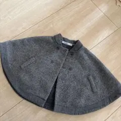 familiar グレー ポンチョ・マント60-90