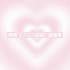 時雨【プロフ必読】様オーダー1点