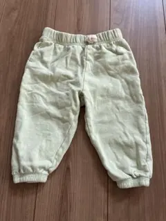 可愛い＊パステルグリーンの裏起毛パンツ