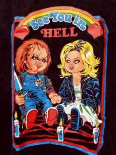チャイルドプレイ　チャッキー　ヴィンテージ素材Tシャツ